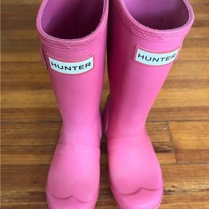 Hunter rain boots